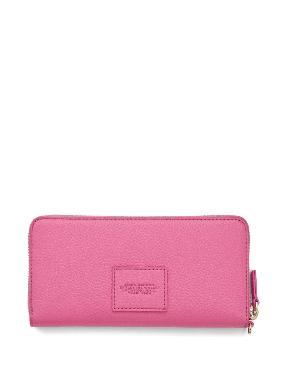 Pink wallet, back view