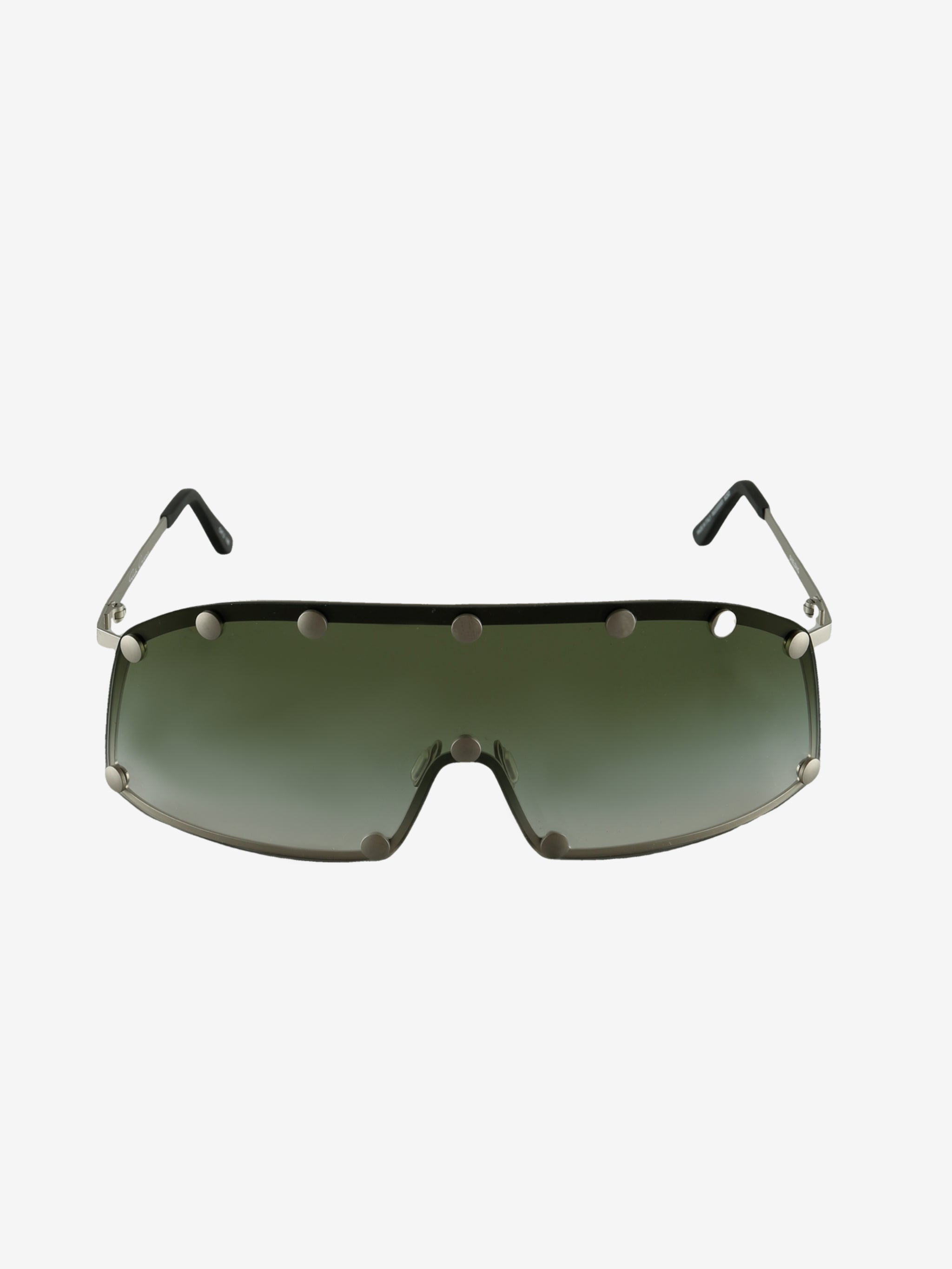 Green glasses, front view