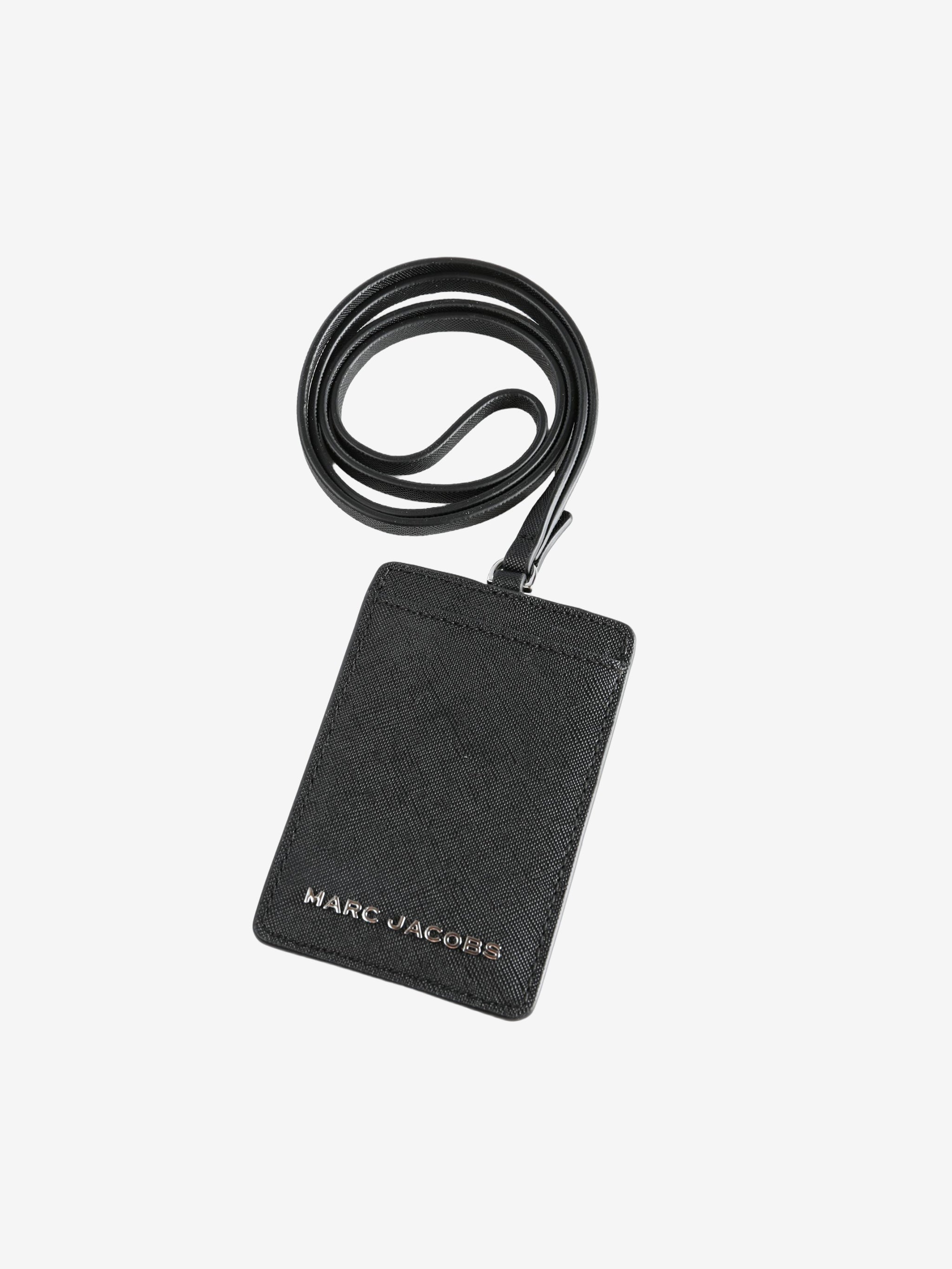 black lanyard, back view