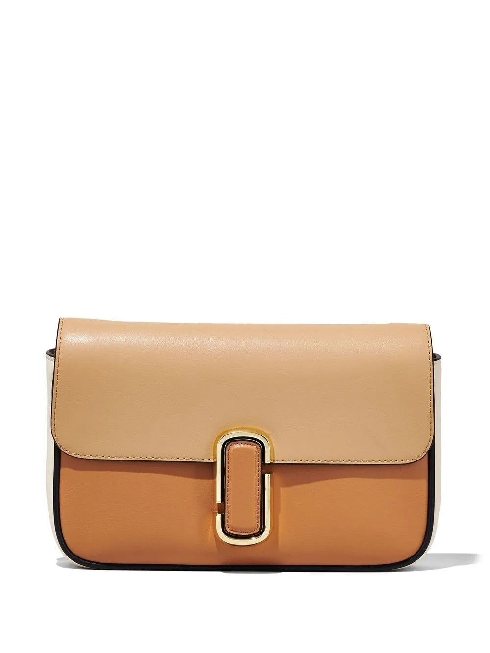 Tan bag, front view