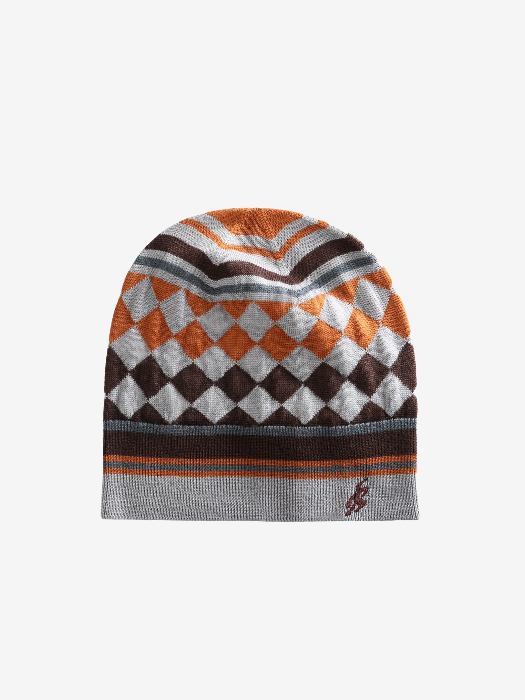 Grey hats, front view