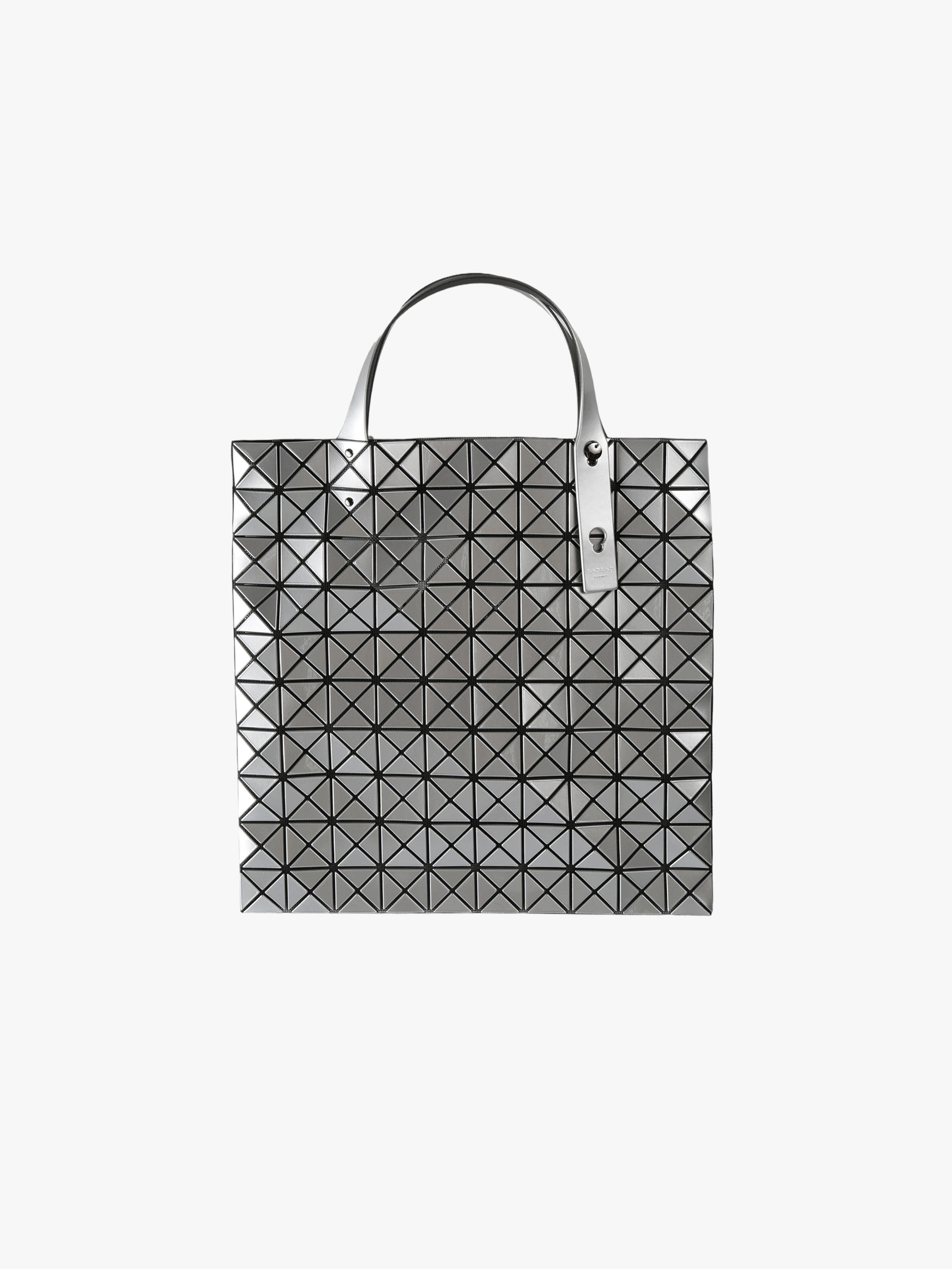 Grey bags, front view