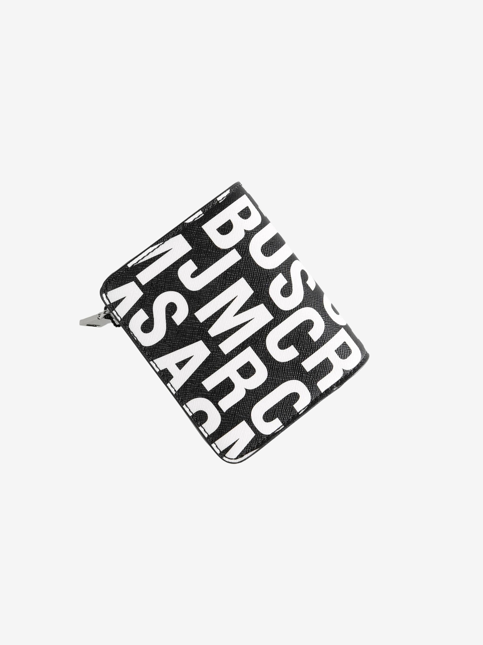 Black wallet, back view