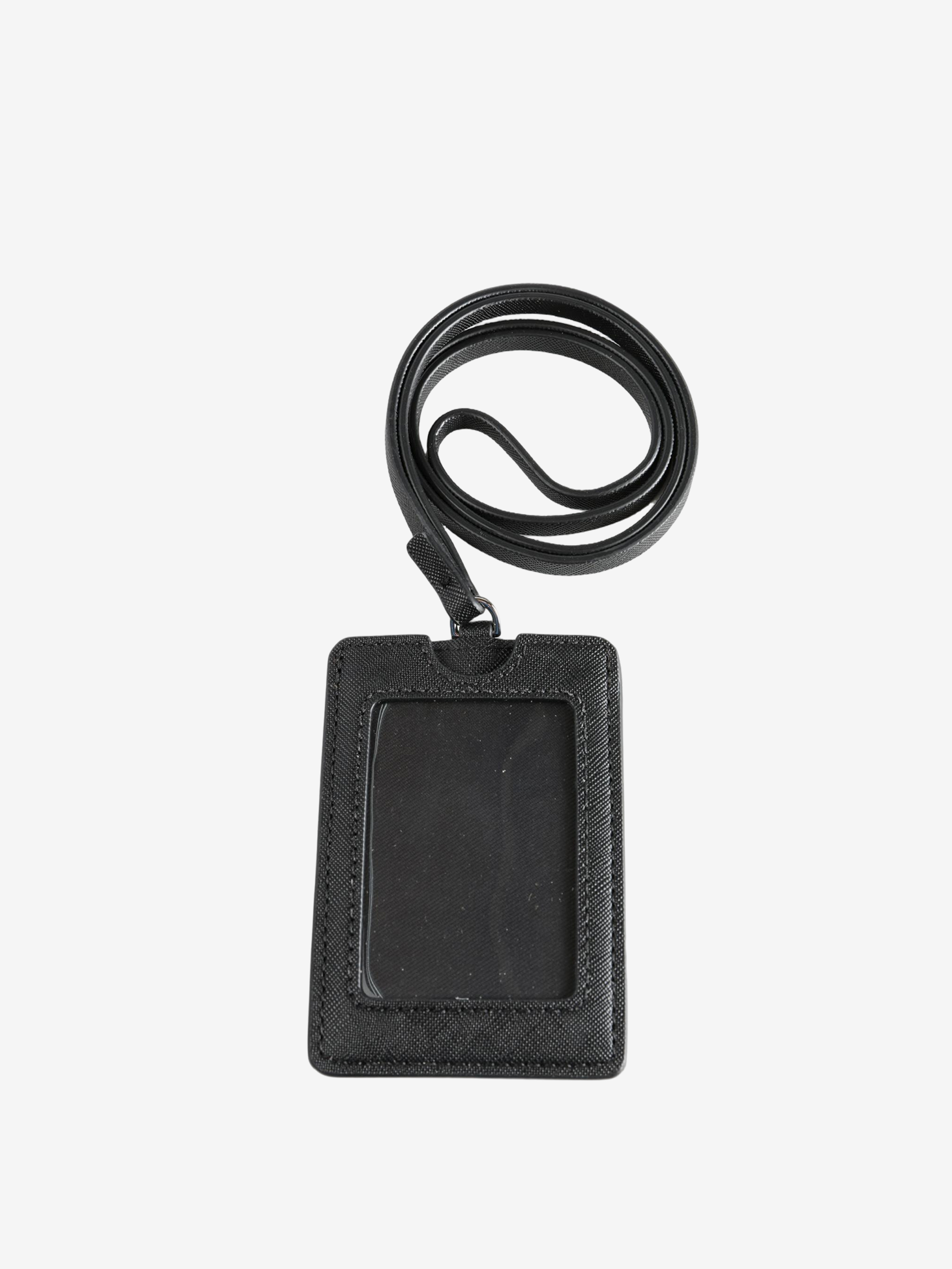 black lanyard, front view