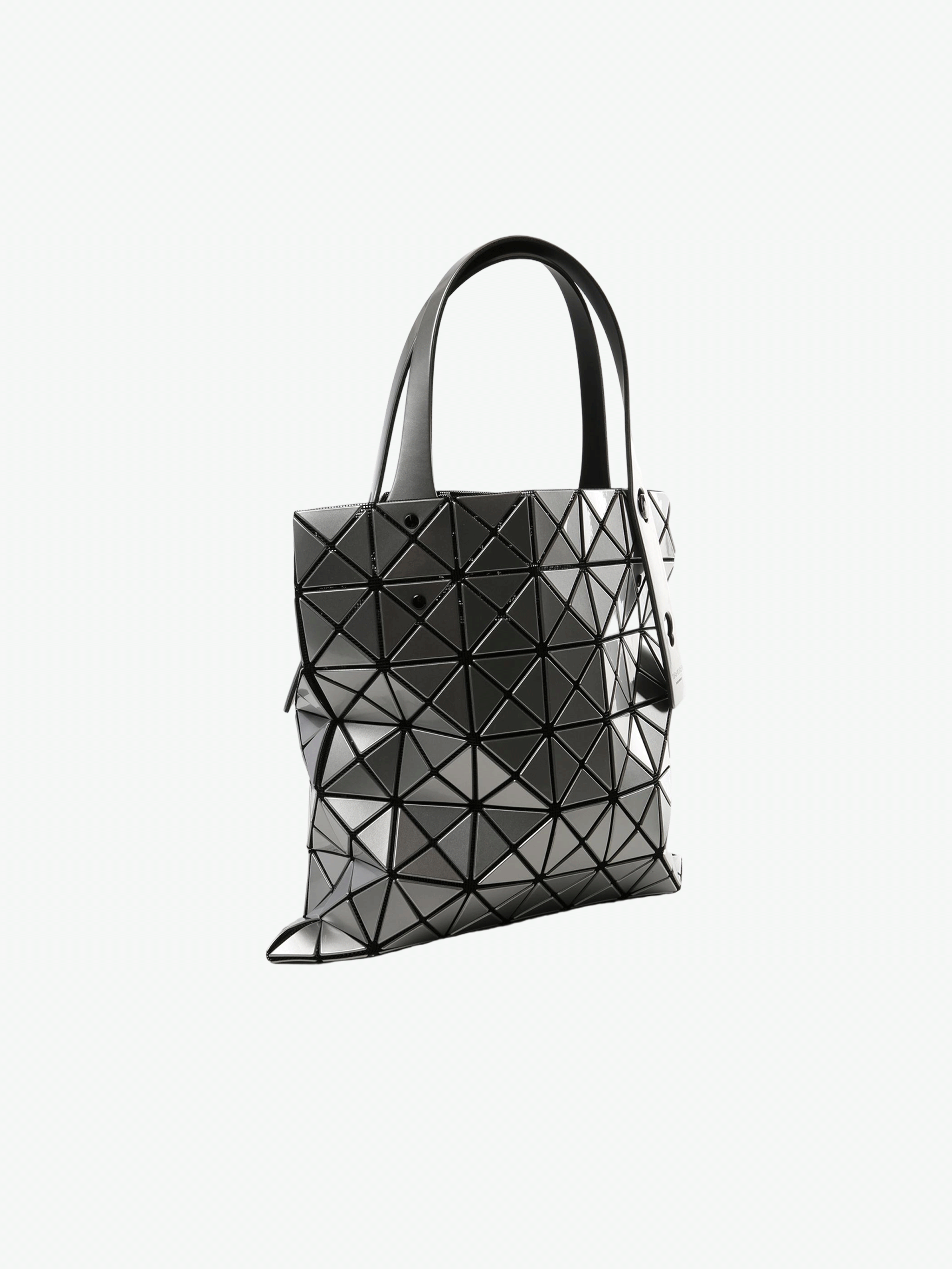 Grey bags, side view