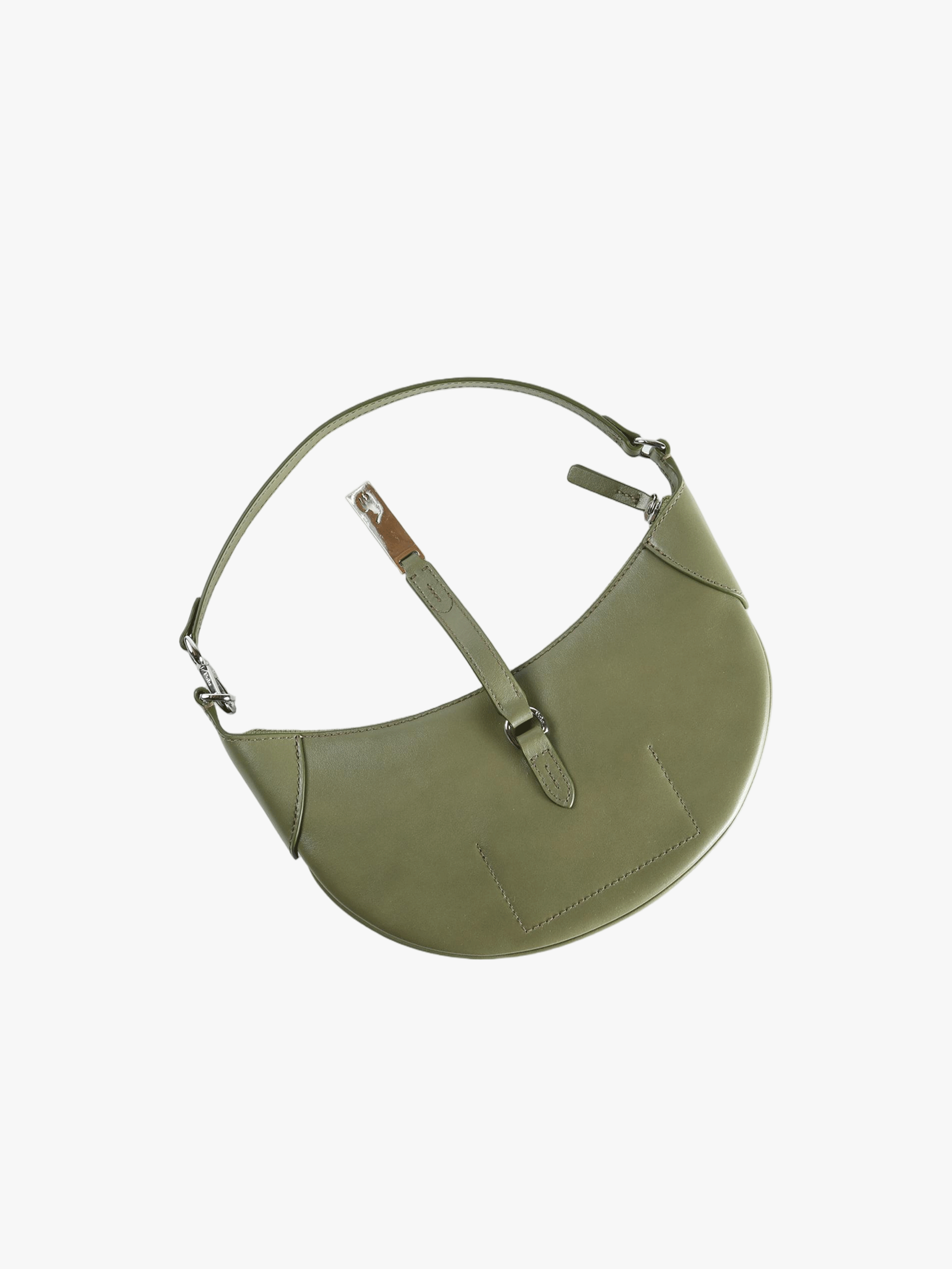 Green bag, side view