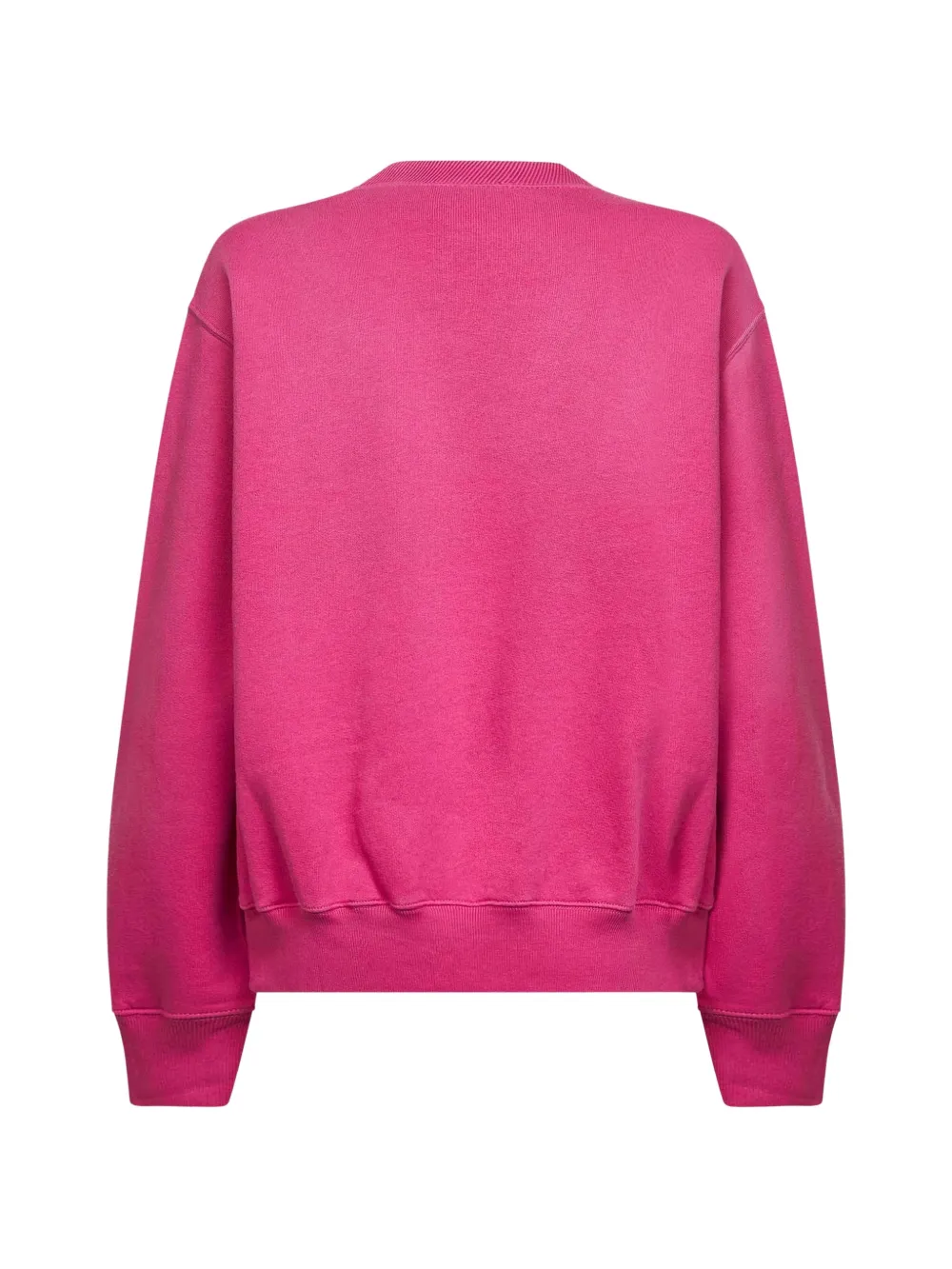 Pink shirt, back view