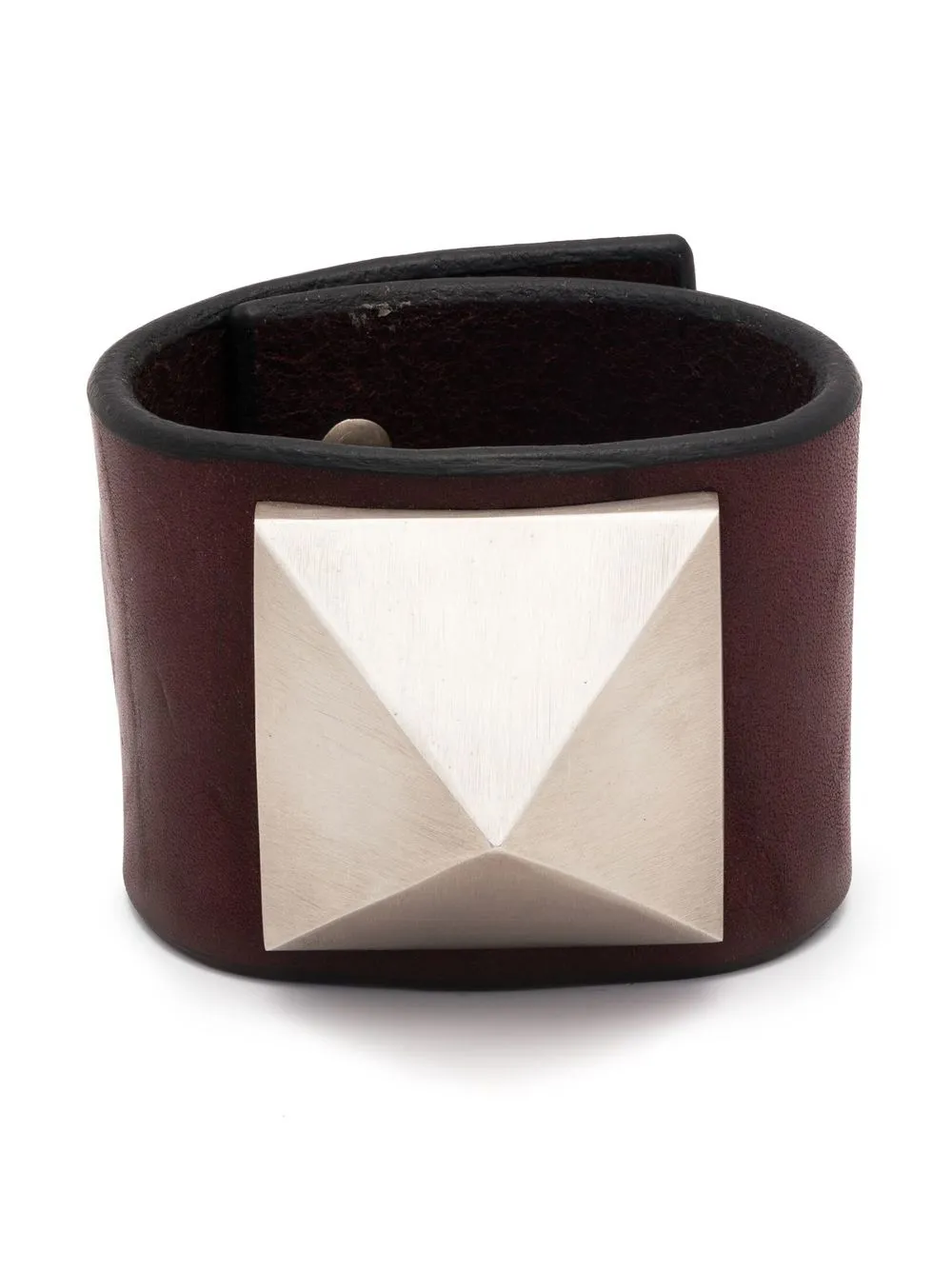 Red bracelet, front view