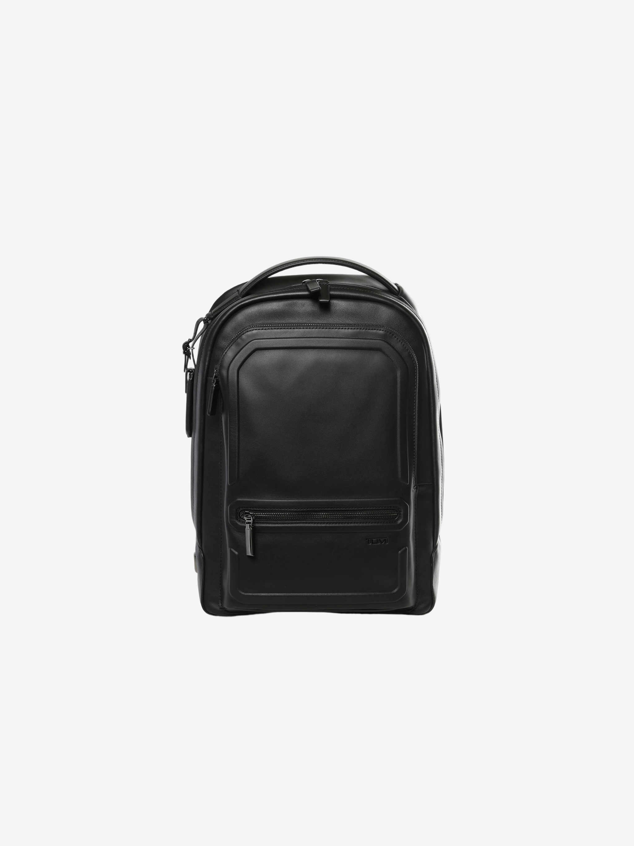 Black bags, front view