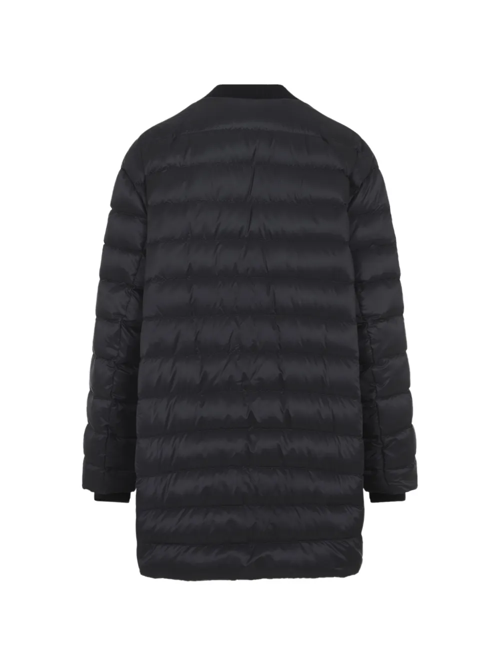 Black jackets-coats, back view