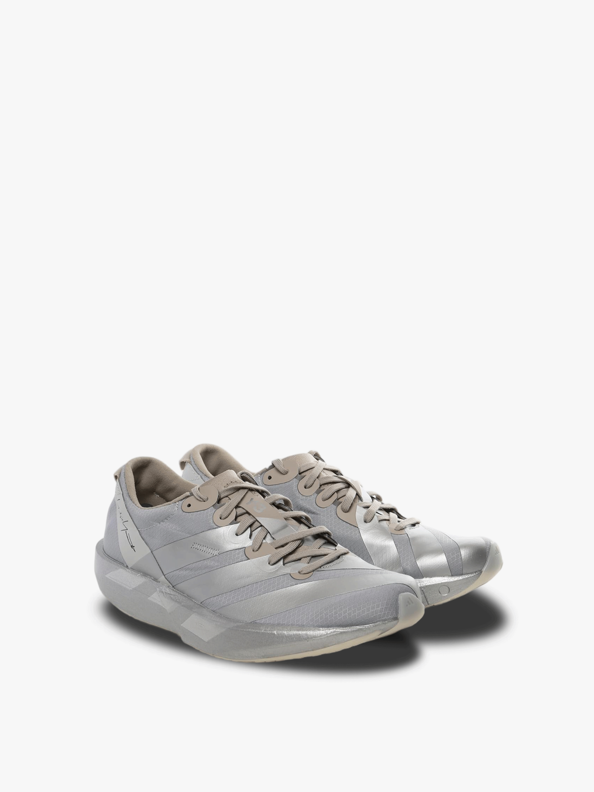 Grey shoes,side view