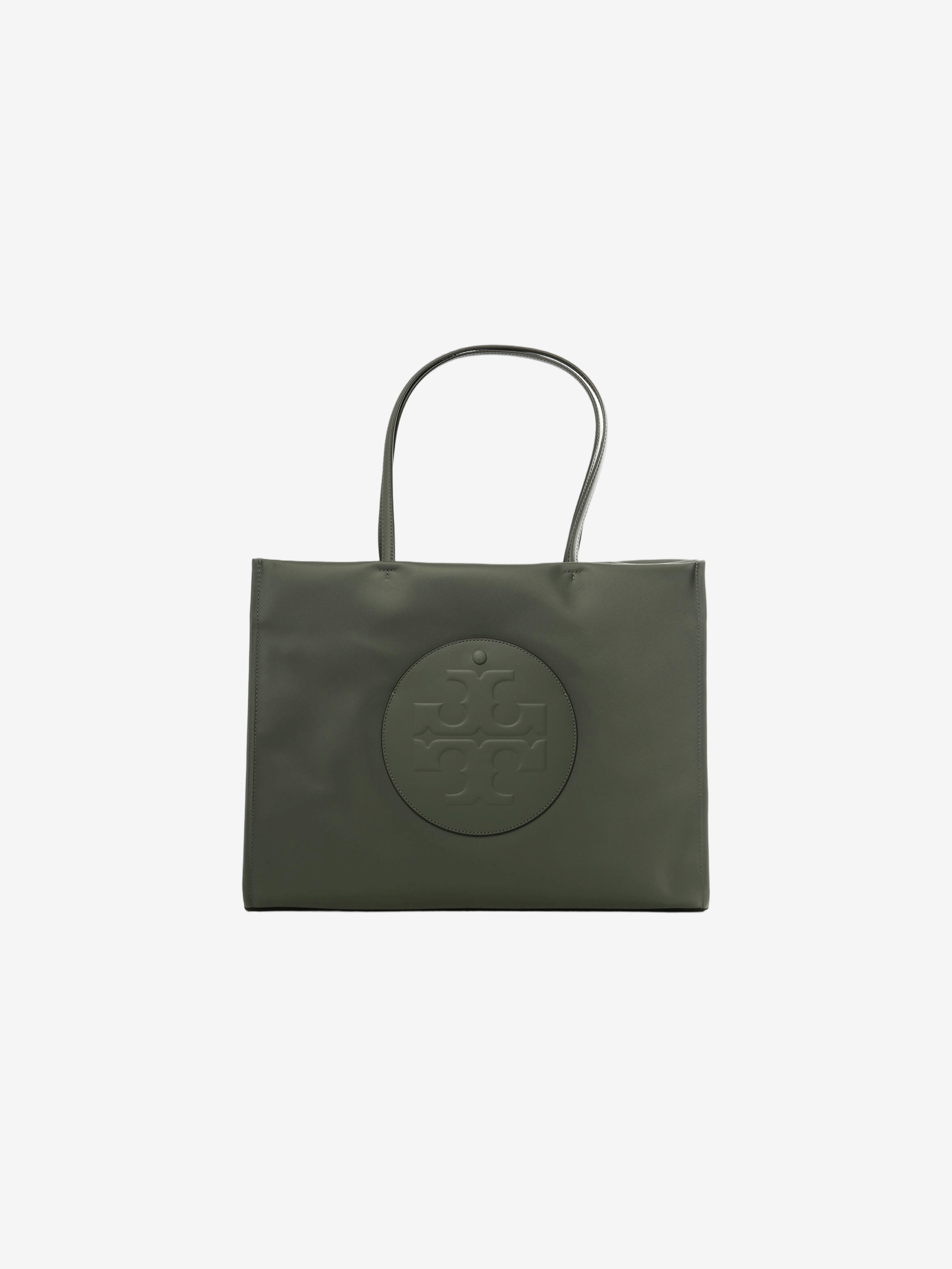 Green bags, front view